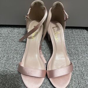 Lulu's Pink Women's Heeled Sandals